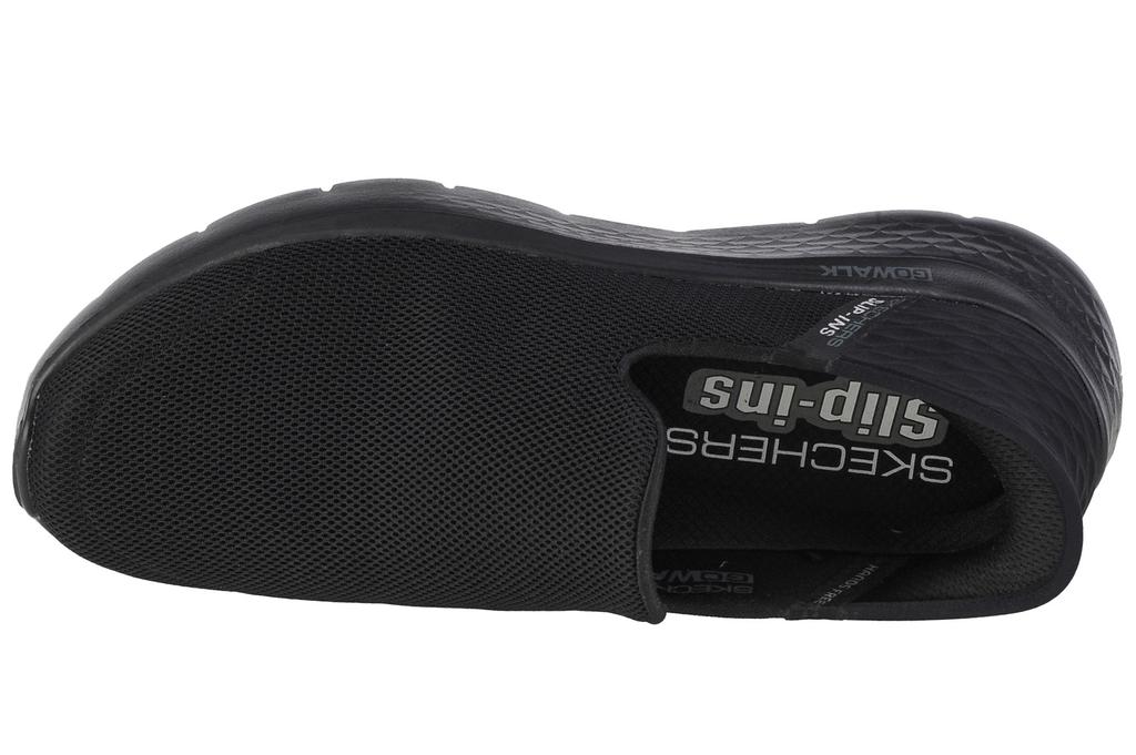 Skechers Слипоны: Go Walk Flex - No Hands, мужские черные кроссовки