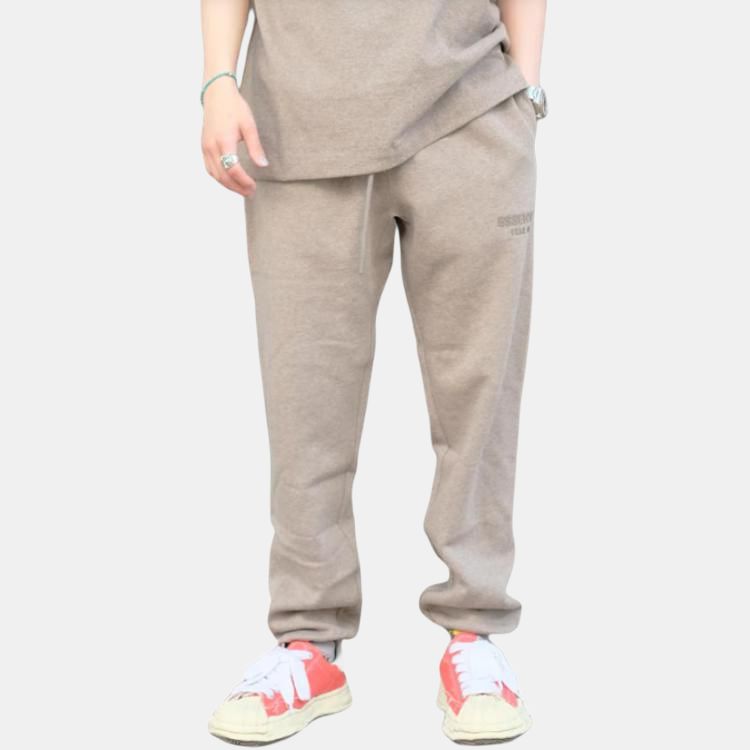 Fear of God Essentials Штаны спортивные Серо-меланжевые Мужские Низ 130SU242021F
