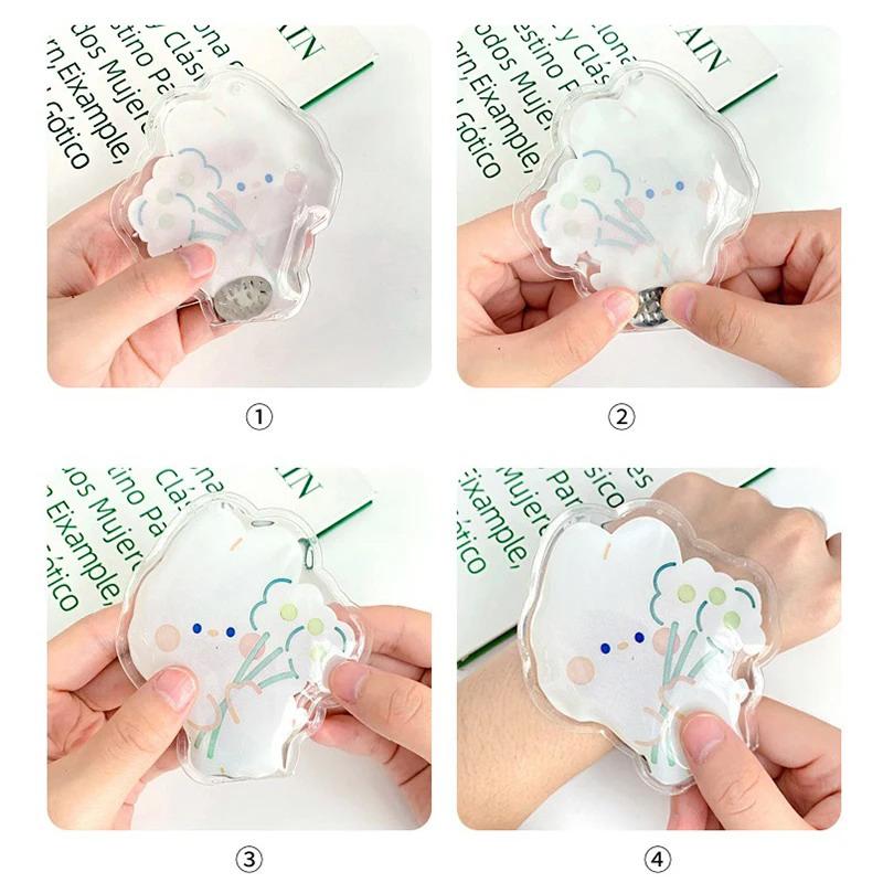 Случайный зимний многоразовый гелевый обогреватель для рук, мгновенный самонагревающийся пакет, грелка для рук, быстрый самонагревающийся обогреватель для рук