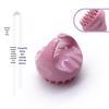Monochrome Silicone Scalp Massager & Shampoo Brush for Babies