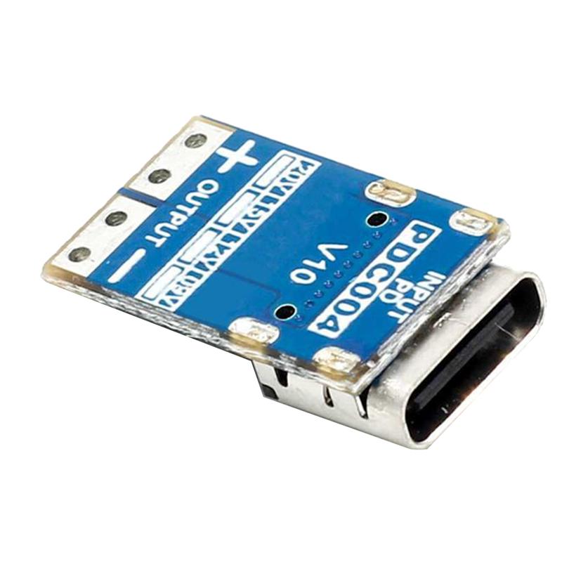 B03B-1 шт. Модуль-обманка PDC004-PD PD23.0 на DC DC триггерный удлинительный кабель QC4 зарядное устройство Type-C (12V)