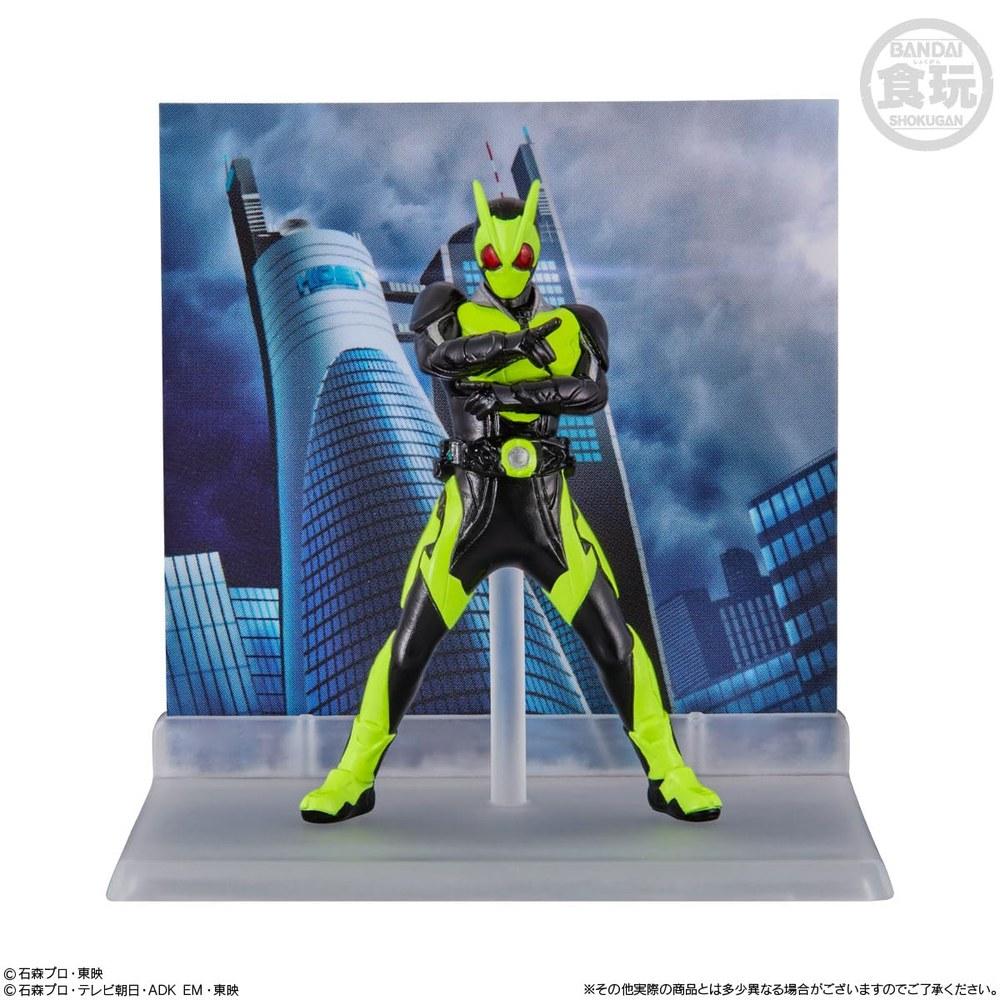 Bandai КОЛЛЕКЦИЯ МИКРО-СТАТУЭТОК Kamen Rider Коробка из 8 штук Гашапон