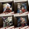 Аниме GGenso SSuikoden Наволочка Двусторонняя Мягкая Прочная Наволочка для Подушки для Дома Автомобиля Многоцелевое Использование для Ежедневного Комфорта