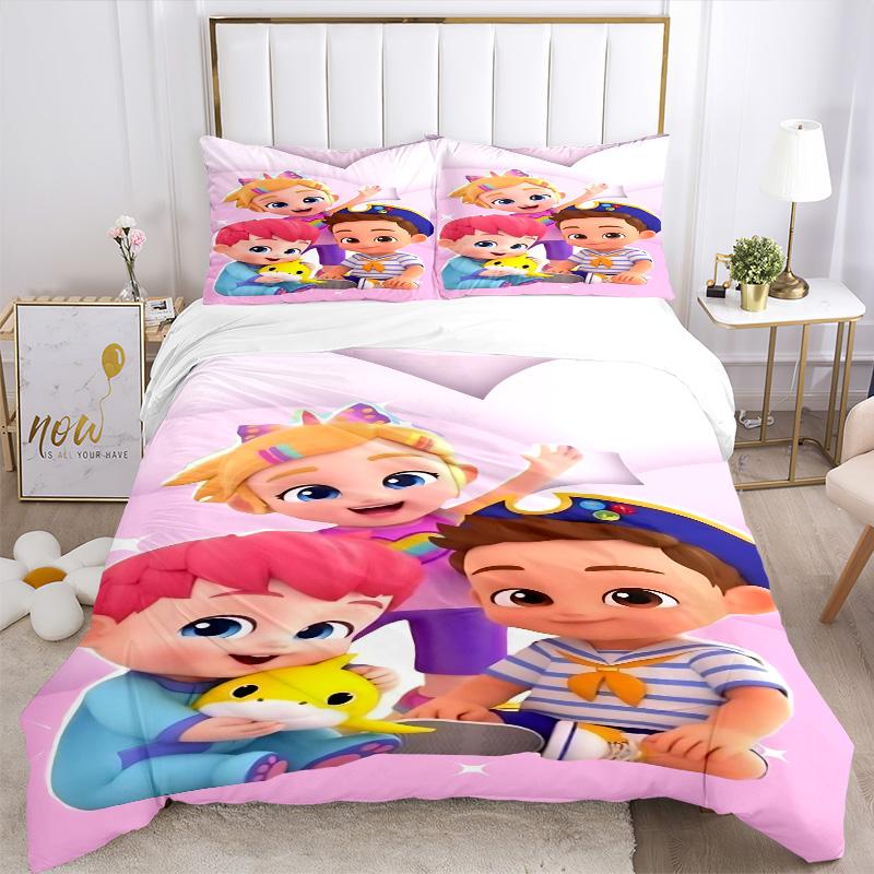 Friendship Adventure Together Print 3Pcs Bedding Setduvet Cover With 2 Bedropillowcase Home Birthday Gift