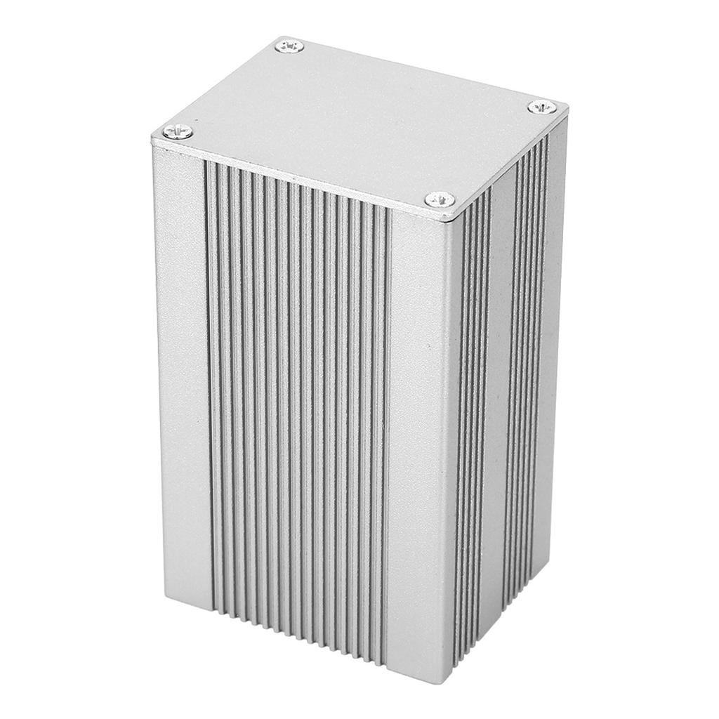 Printed Circuit Board Instrument Aluminum Cooling Box DIY Electronic Project Enclosure Case