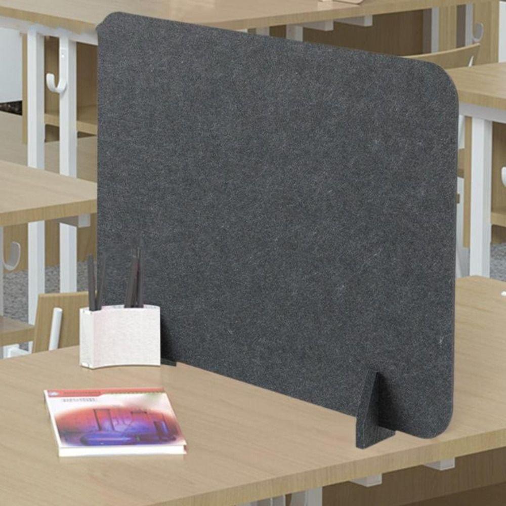 Thickened Exam Baffle Felt Desk Screen Durable Privacy Panel  for Student Desktops in Classroom