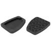 New 2PCS Car Clutch Brake Pedal Pad Cover 46531JD00A For Nissan Dualis X-Trail Juke