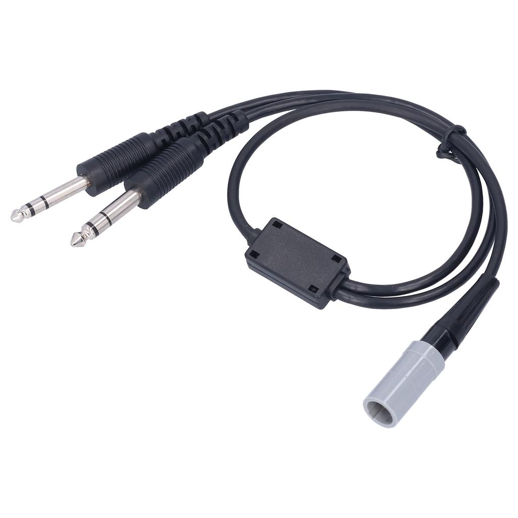 Aviation Headset Adapter Portable High Density Sponge Durable Helicopter Headset Adapter