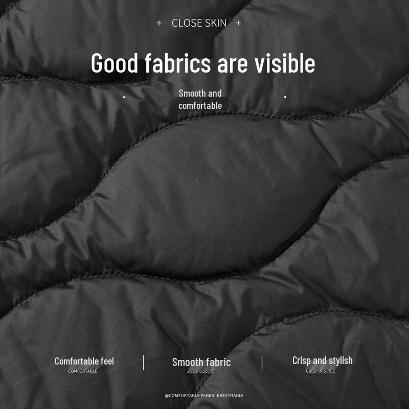 XUEZHONGFEI Мужской пуховик-жилет с 90% утиного пуха