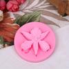Форма для мыла ручной работы, силиконовая форма для помадки с цветком, сделай сам, форма для украшения шоколадного торта, ювелирных изделий