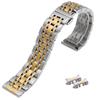 Solid Stainless Steel Wacth Strap 12/13/14/16/17/18/19/20/21/22/23/24mm for Tissot Metal Wristband for Omega Band for Armani