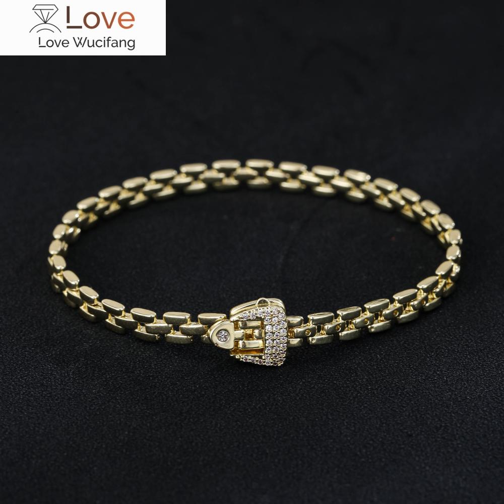 Изысканный браслет Emmaya для свадебной вечеринки в простом стиле для женщин и девочек, очаровательный наряд с высококачественным цирконием в подарок