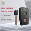 Toyota Prius 3-Button Smart Key Shell with Small Key