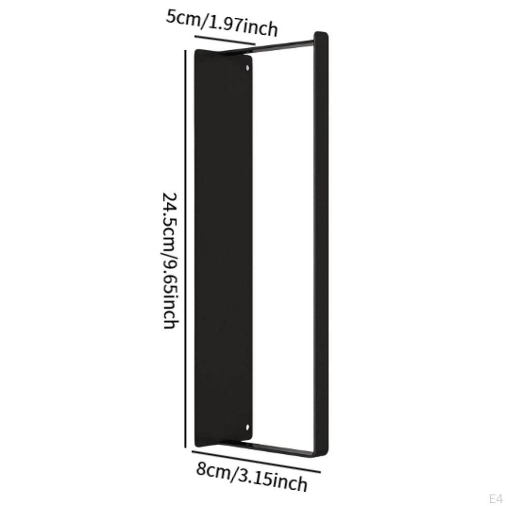 Боковая стойка для белья для ванной комнаты, прочная вешалка для одежды, простая установка, вешалка для хранения