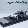 МС 1:64 Высокий задний спойлер Huagu Long Ливрея Сплав Модель автомобиля - Тюнинг Стиль Коллекционный Орнамент