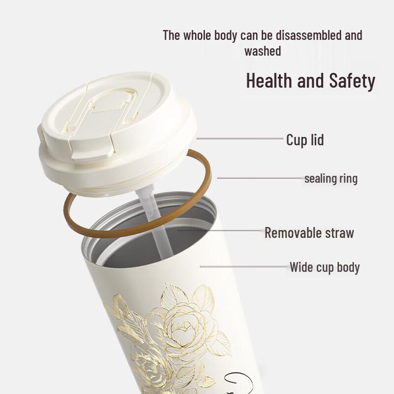 Gemige 316 Stainless Steel Insulated Coffee & Water Bottle