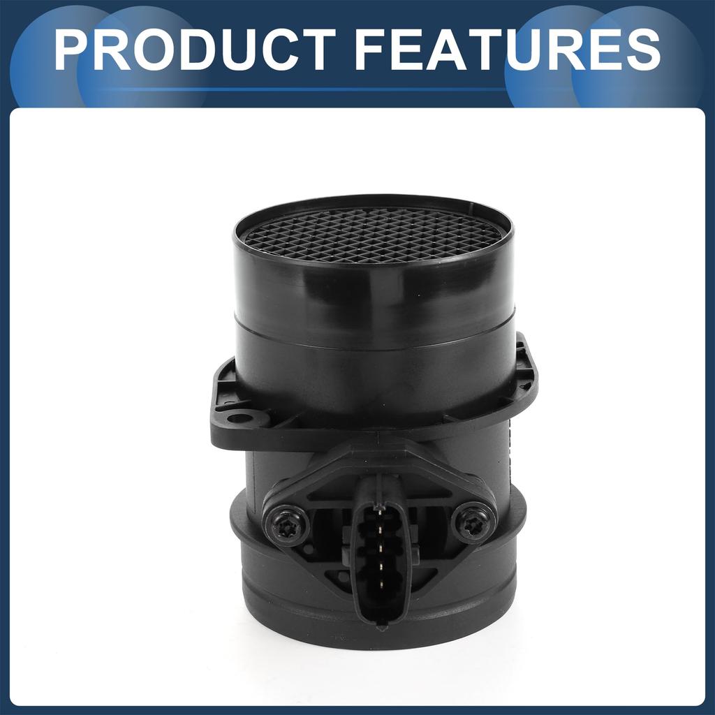 INFINAUTO Mass Air Flow Sensor Assembly for Porsche 911 2007-2013, MAF Sensor No. 99760612500, Black, 1 Piece