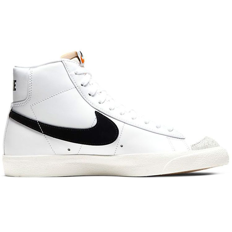 Nike Blazer Mid 77 Vintage Белые Черные Женские Кроссовки CZ1055-100