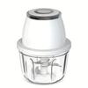 Powerful 304 Stainless Steel Portable Electric Food Chopper & Processor - 350ML Mini USB Wireless Handheld Garlic Slicer For Vegetables & Meat