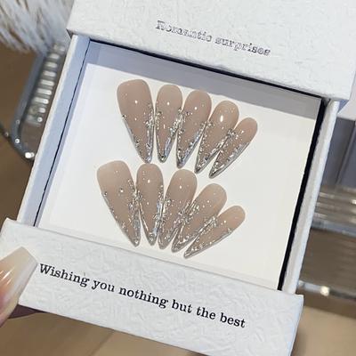 Съемная нашивка ручной работы в виде трехмерного зеркала Aurora Magic Mirror в виде бриллиантового фейерверка