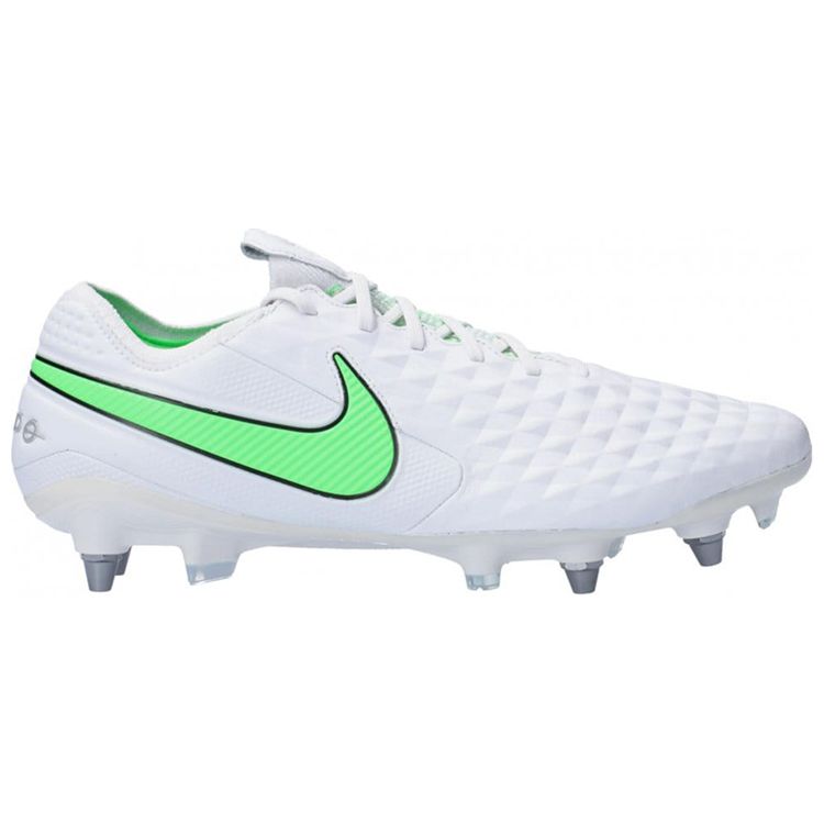Nike Tiempo Legend 8 Elite SG Pro Spectrum Pack Мужские кроссовки White Platinum-Tint Rage-Green CJ6085-031