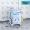 ABS Anesthesia & Infusion Multifunctional Rescue Trolley with Single/Double Door and Five Drawers