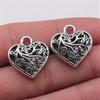 Подвеска в виде персикового сердца с подвесками Love Charms для мужчин, элегантные художественные принадлежности