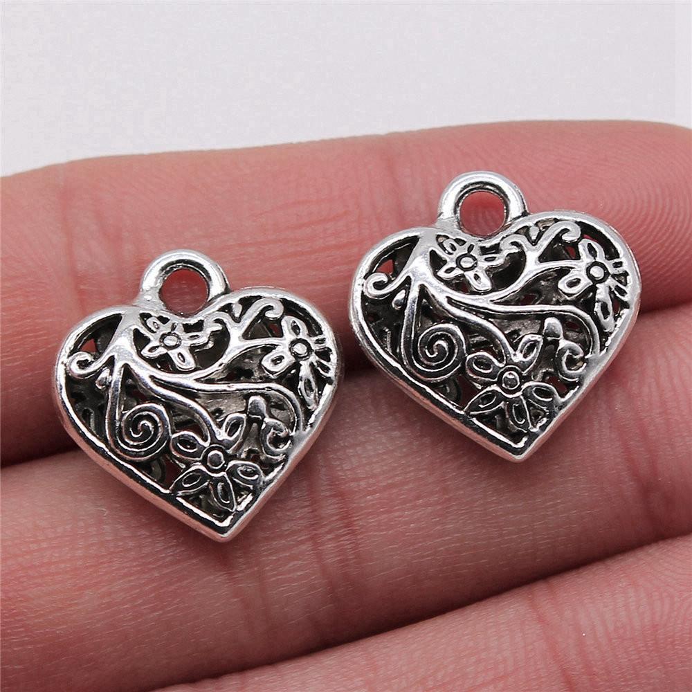 Подвеска в виде персикового сердца с подвесками Love Charms для мужчин, элегантные художественные принадлежности