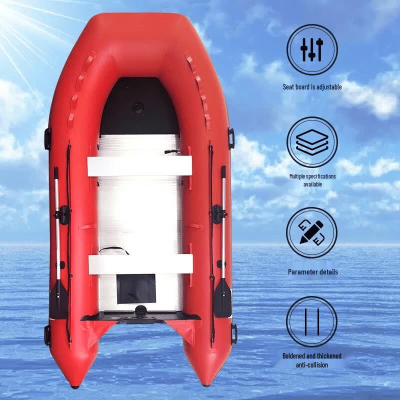 6m Inflatable Rescue Boat with 60hp Outboard Motor