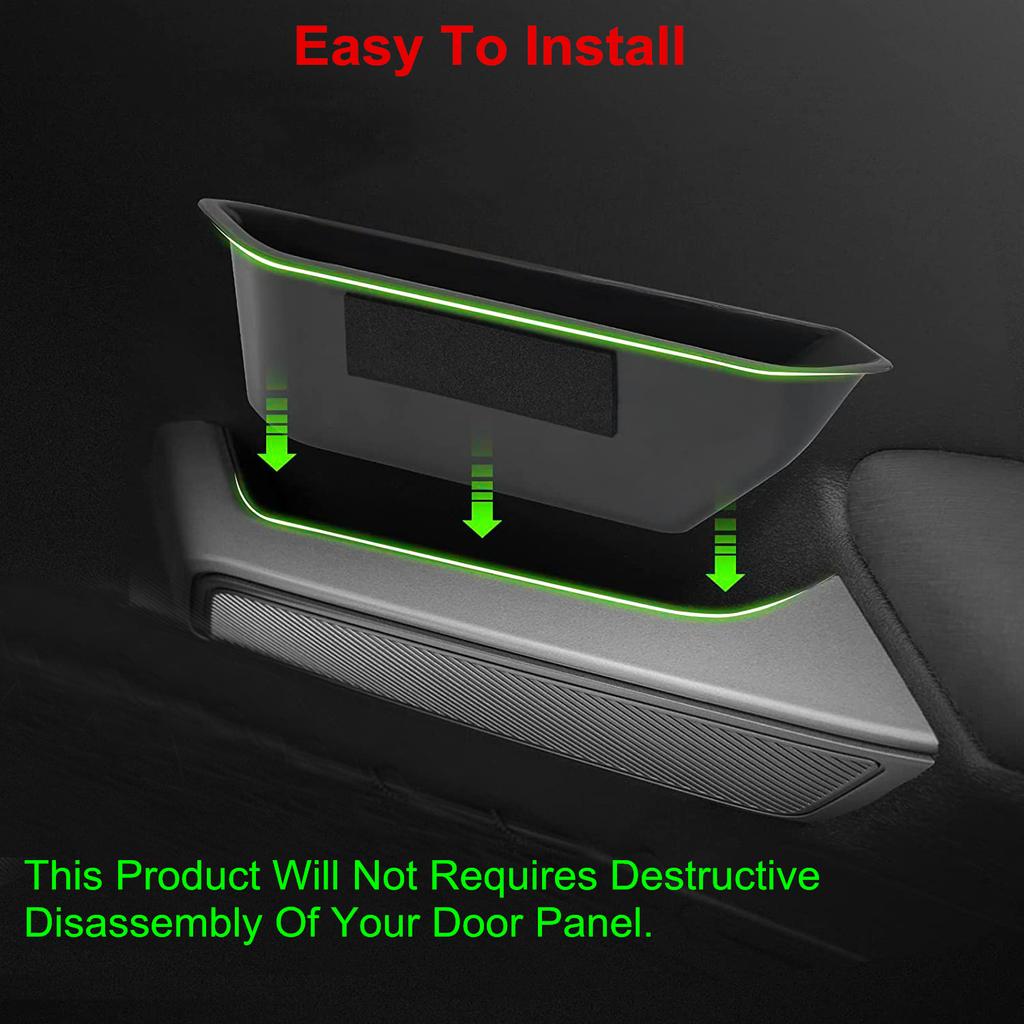 Ящик для хранения подлокотника на двери автомобиля, органайзер для ручек передней и задней двери для Ford Bronco 2/4 двери-2023, укладка и уборка