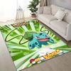 17 Styles Pokémon Bulbasaur Print Carpet for Living Room Bedroom Kid's Room Home Decor Area Rug Non-slip Mat Sofa Cloakroom Mat