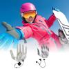 Heated Gloves Usb Gloves Winter Warm Five-Finger Heating Gloves Pad Electric Heating Film Glove Heating Sheet With Switch