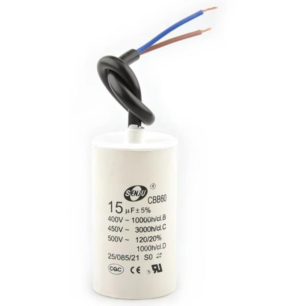 450V Motor Run Capacitor Round Water Pump Capacitor Reliable Washer Capacitor
