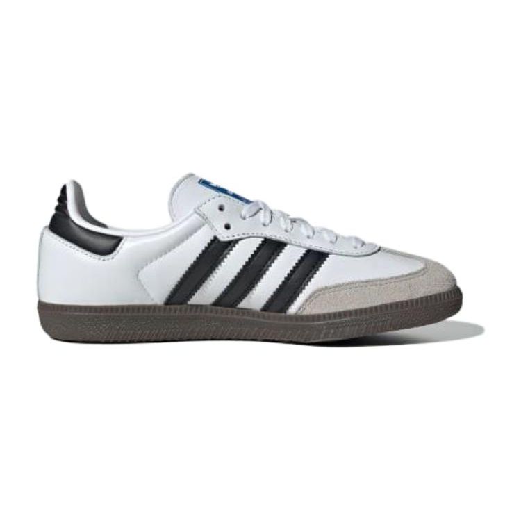 adidas Детские кроссовки Samba OG J White Black Gum Cloud-White Core-Black IE3675