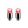 4Pcs Colorful LED Wheel Valve Lights Motorcycle Car Wheel Tire Valve Caps Universal Dustproof Bicycle Valve Cover