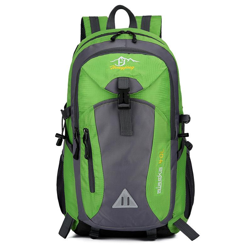 Men's Women's Large Leisure Sports Bag Travel Backpacks Capacity 40L Nylon Waterproof Backpack Outdoor Mountaineering Hiking Bag