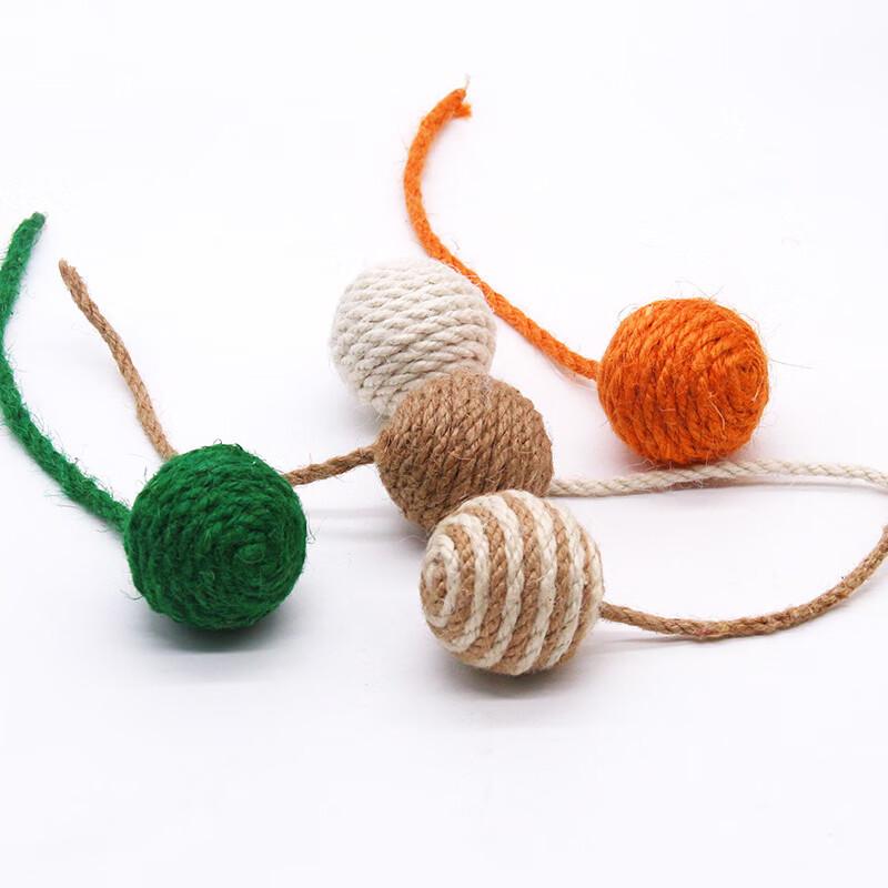Wutu Cat Sisal Ball Toy