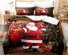 Christmas Quilt Cover Bedding Set Duvet Comforter Pillow Case Twin Queen King Double Full Single 3PCS Bedroom Decor Women Gift