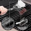 Щетка для чистки гриля со скребком Щетка для чистки гриля из нержавеющей стали Очиститель гриля Щетка для чистки пола в ванной комнате