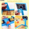 1/2Pcs Fun Mini Desktop Basket Toy For Children Indoor And Outdoor Interactive Basketball Games Leisure Puzzle Games Giving Gift