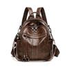 Women Bag Fashion Anti-theft Backpack Wild Retro Leather Multi-purpose Backpack Leisure Travel Bag