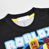 Детский домашний комплект с коротким рукавом с принтом из аниме-мультфильма Lego Прятки