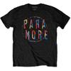 Футболка Paramore Спиральный Логотип Группы Официальная Унисекс