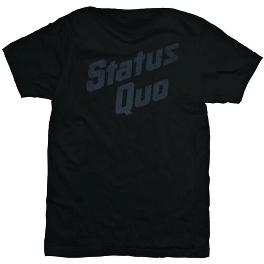 Status Quo Logo Rock Rick Parfitt Francis Rossi Unisexs Tshirt Unisexs