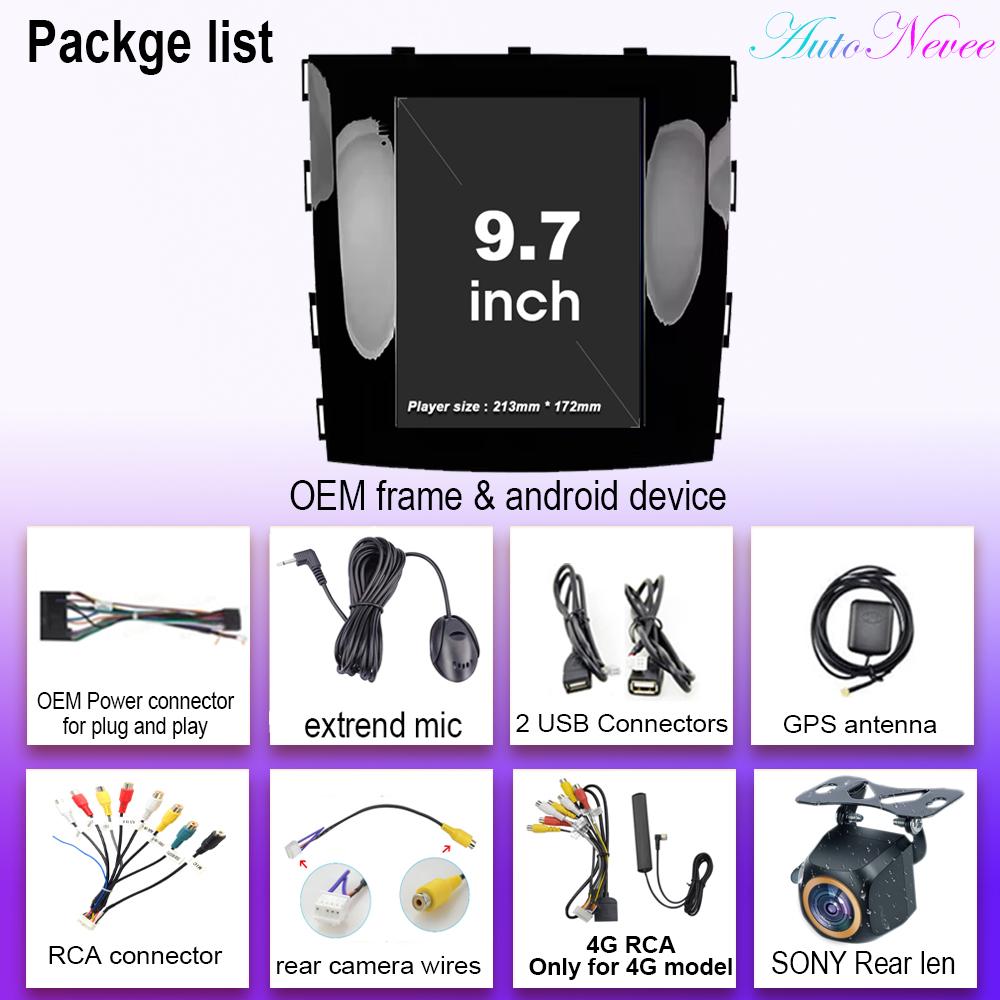 9,7-дюймовый Android 14 для GREAT WALL для Hover Haval H9 2015 - 2019 Авто Радио Мультимедийный Плеер Вертикальный GPS Carplay НЕТ 2din DVD