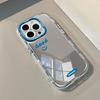 Подходит для чехла для мобильного телефона Apple 15 Зеркало Удача Улыбка Phone16pro Xiaomi 14pro Милый Креативный OPPO