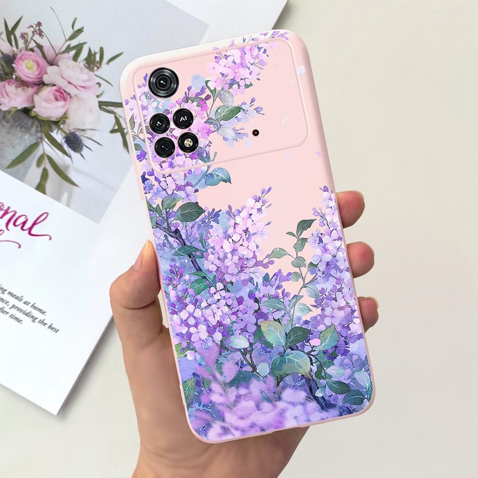 For Xiaomi Poco M4 Pro 4G Case New Fashion Cartoon Cover Soft Silicone Phone Case For Xiaomi Poco M4 Pro PocoM4 5G Fundas Bumper