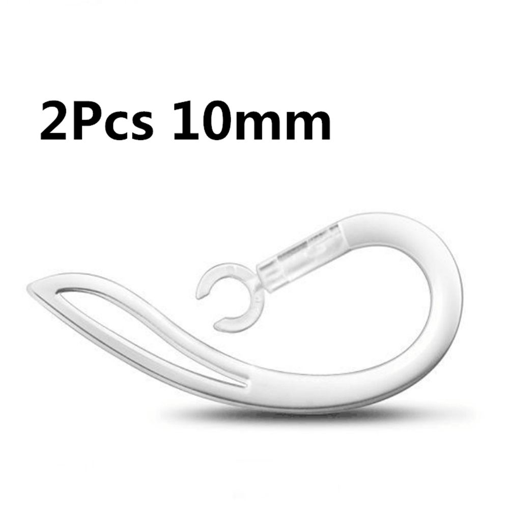 Портативная 6 мм 7 мм 8 мм 10 мм гарнитура прозрачная Bluetooth петля для заушного крючка сменный зажим для ушного крючка