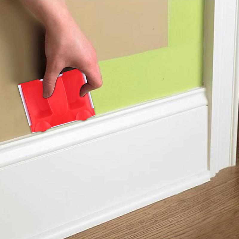 Инструмент для покраски кромок Многофункциональная кисть для покраски углов стен и потолков Креативный валик для покраски кромок Разделитель цвета Инструмент для подрезки для дома