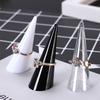 Triangle Cone Finger Display Ring Holder Storage Jewelry Storage Display Stand